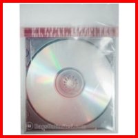 CD Clear Jewel Case Sleeve Resealable 100 Count