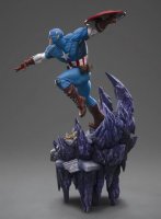 Captain America Deluxe 1/10 Art Scale Statue Infinity Gauntlet