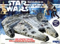 Star Wars A New Hope Millennium Falcon 1/72 Scale Model Kit by MPC (Upgraded Tooling!)