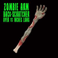 Zombie Arm Back-Scratcher Prop Over 15 Inches Long