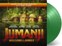 Jumanji Welcome To The Jungle Soundtrack Vinyl LP 2 Disc Set Green Vinyl LIMITED EDITION OF 300