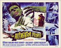 Alligator People 1959 Half Sheet Poster Reproduction