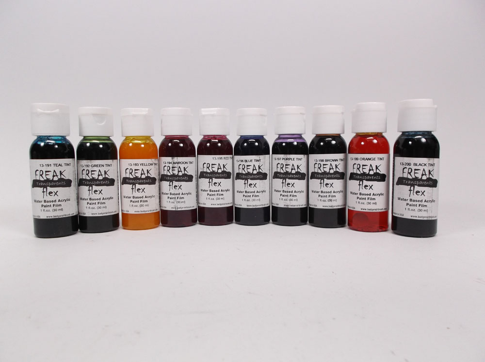 Ms Paint Color Tint - Freak Flex Paint Transparent Tint Set Of 10 Colors Freak ms paint color tint freak flex paint transparent tint set of 10 colors freak