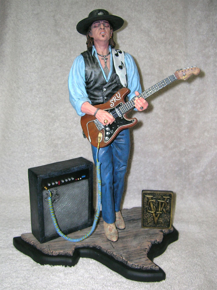 Stevie Ray Vaughan Tribute 1 6 Scale Model Kit Stevie Ray Vaughan Tribute 1 6 Scale Model Kit