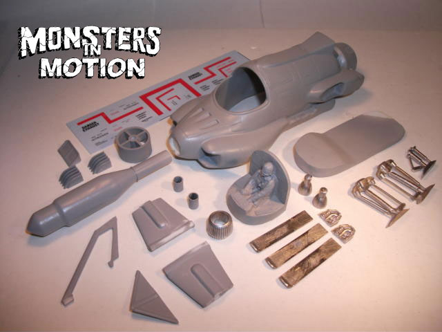 U.F.O. TV Series Interceptor 1:32 Scale Model Kit by Finishers Gerry Anderson - Click Image to Close