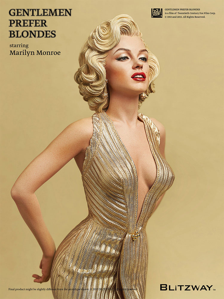 marilyn monroe gentlemen prefer 1953 1 4 scale christmas gift wish list