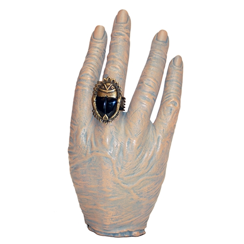 Mummy Ring Boris Karloff Imhotep 1:1 Prop Replica-Collectors Edition - Click Image to Close