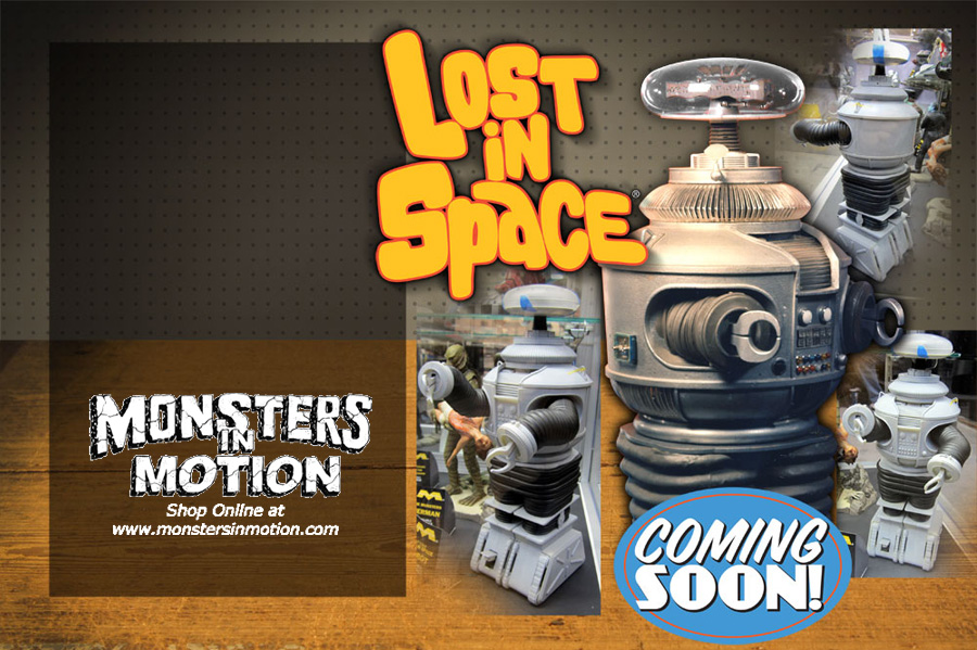 Lost In Space B-9 Robot 1:6 Scale Model Kit YM-3 - Click Image to Close