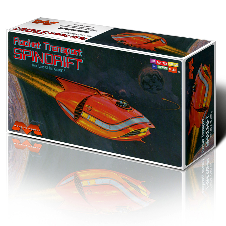 Land of the Giants Spindrift Spaceship Model Kit 1/128 Scale - Click Image to Close