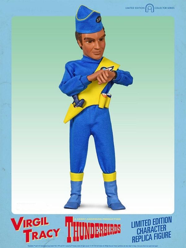 Thunderbirds Virgil Tracy 1/6 Scale Character Replica Figure LIMITED EDITION - Click Image to Close