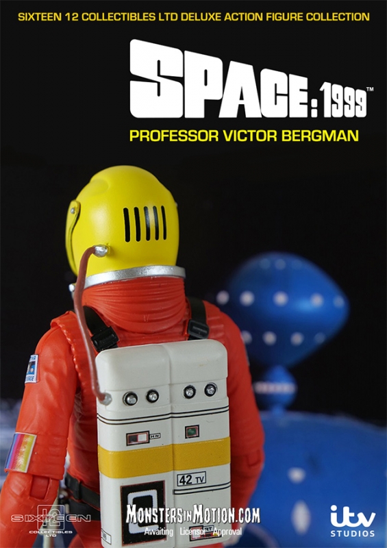 Space 1999 Victor Bergman Limited Edition Deluxe 6 Inch Figure by Sixteen 12 - Click Image to Close