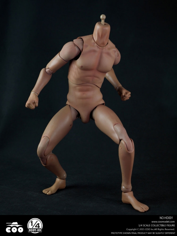 Male Body 1/4 Scale 18 Inch Figure - Click Image to Close