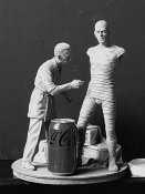 Karloff/Pierce II 1/6 Scale Model Kit with Diorama Base