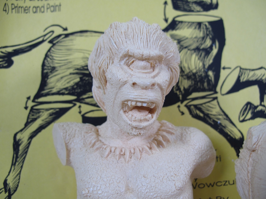 Golden Voyage of Sinbad Centaur 15" Model Kit with Master Positive for Moldmaking - Click Image to Close