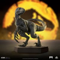 Jurassic World Velociraptor Blue Version B Icons Statue