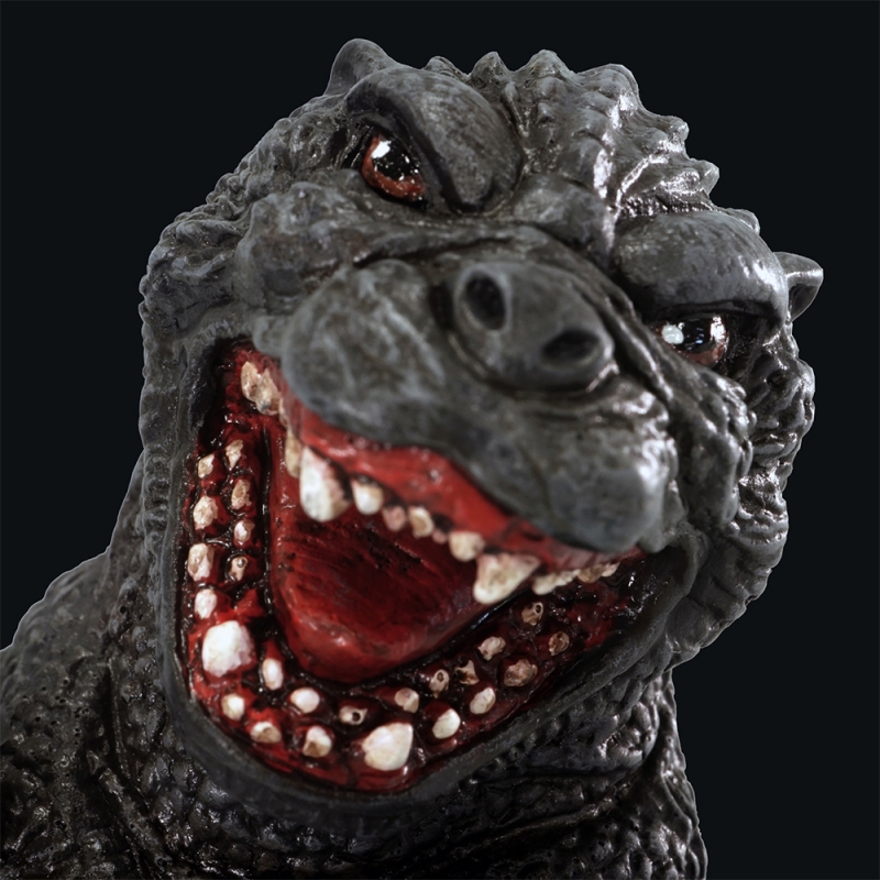 Godzilla Vs. Biollante 1989 Mame Godzilla Soft Vinyl Model Kit by Kaiyodo - Click Image to Close