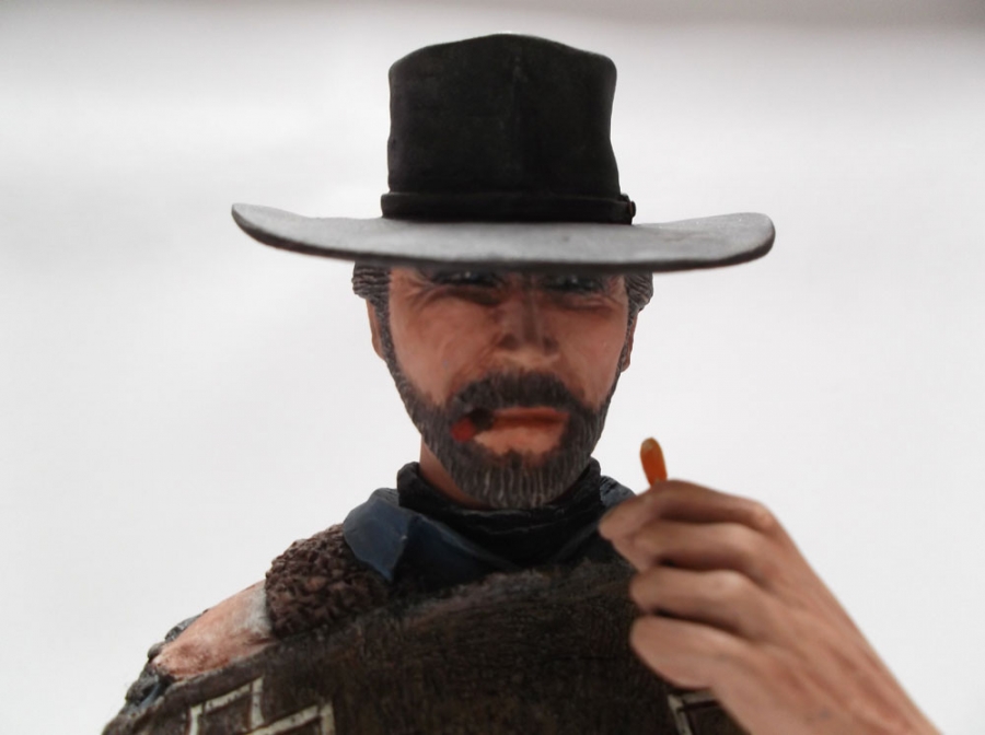 Man With No Name 1/6 Scale Model Kit - Click Image to Close
