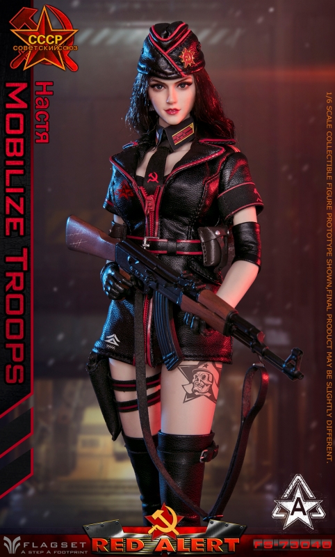 Red Alert Soviet Sniper Squad - Nastya 1/6 Scale Figure - Click Image to Close