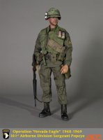 US Army Soldier Operation Nevada Eagle 101st Airborne Division 1/6 Scale Figure