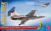 Star Trek TOS F-104 Starfighter and Mini Enterprise 1/48 Scale Model Kit