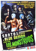 Santo And The Blue Demon Vs. The Monsters 1969 DVD