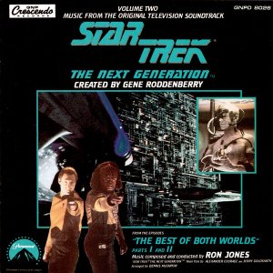 Star Trek Next Generation Vol 2 Soundtrack CD Ron Jones