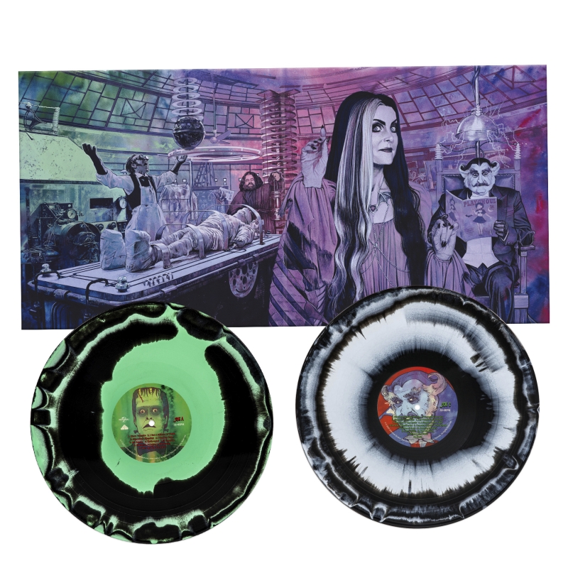 Munsters 2022 2 LP Colored Vinyl Soundtrack Rob Zombie - Click Image to Close
