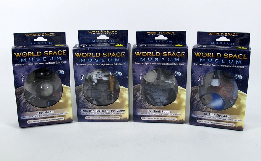 World Space Museum Set of 4 Replicas #2, #3, #4, and #6 - Click Image to Close