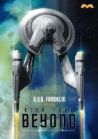 Star Trek Beyond U.S.S. Franklin 1/350 Scale Plastic Model Kit by Moebius