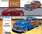 1947 Chevrolet Fleetmaster Aerosedan 1/25 Scale Model Kit