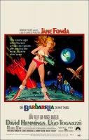 Barbarella 1968 Window Card Poster Reproduction