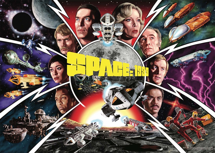 Space: 1999 1000 Piece Jigsaw Puzzle by Lee Sullivan - Click Image to Close