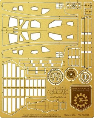 Interstellar 2014 Ranger Spacecraft 1/72 Scale Photoetch Set