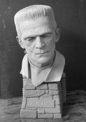 Karloff 18 Inch 1/2 Scale Big Head Bust Model Kit Jeff Yagher