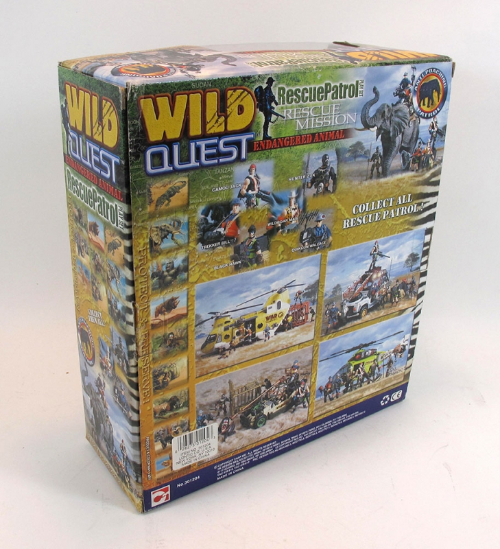 Wild Quest Rescue Mission RescuePatrol Playset with Gorilla - Click Image to Close