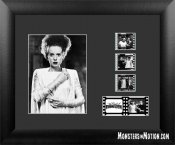 Bride Of Frankenstein Elsa Lancaster Back Lit Framed Film Cell LIMITED EDITION