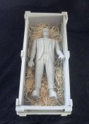 Monster Scenes Scale Strange Frankenstein McDougalls House of Horrors Crate and 3 Figure Model Kit