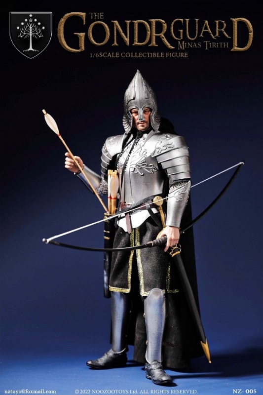 Gondor Guard Archer 1/6 Scale Figure by NooZooToys - Click Image to Close