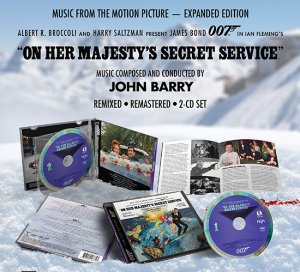 On Her Majesty’s Secret Service James Bond 007 Soundtrack CD John Barry Deluxe 2-CD Set