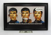 Star Trek Spock Heineken Beer Rare Advertisment Poster