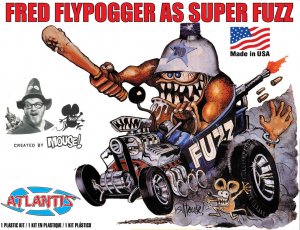 Fred Flypogger as Super-Fuzz by Stanley Mouse Model Kit