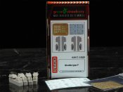 Star Trek TOS Type F Shuttlecraft 1/600 Scale 4 Pack Model Kit with Photoetch and Decals by Green Strawberry