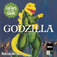 Godzilla Aurora 1/600 Scale Glow Model Kit Re-Issue by Atlantis