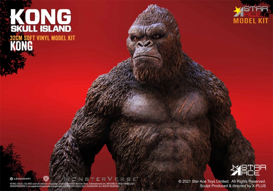 Kong Skull Island Vinyl Model Kit King Kong - Click Image to Close