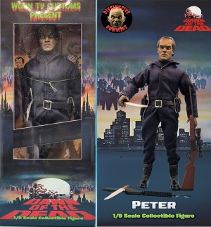 Dawn of the Dead 1978 Peter 8" Retro Style Figure