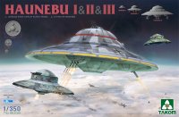 Haunebu I & II & III WWII German Flying Saucer 1/350 Model Kit by Takom