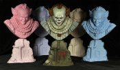 It 2017 Movie Pennywise The Clown 1/4 Scale Bust Model Kit SPECIAL ORDER