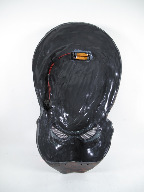 Predator 2 Helmet Mask Prop Replica with Laser Lights - Click Image to Close