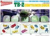 Thunderbirds 1:350 Thunderbird 2 Container Dock Model Kit Aoshima
