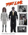 They Live 8" Clothed Alien 2 Pack Action Figures